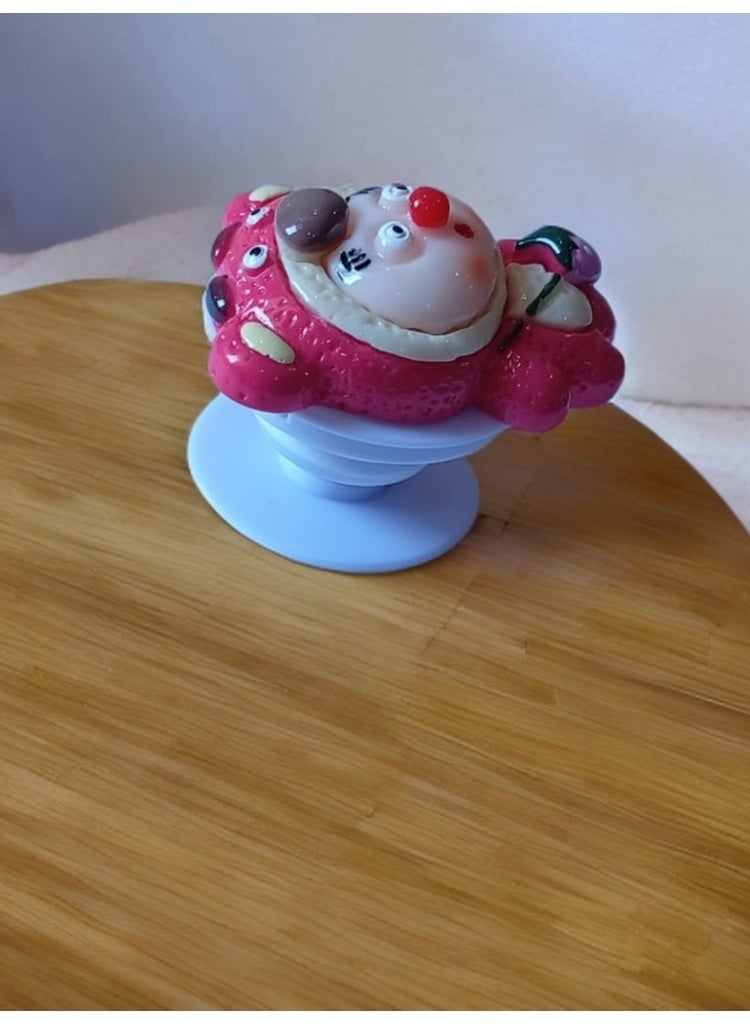 Cute phone Finger Holder toy Accessories for Mobile and Tablet - Cartoon Characters - Kuromi-Pendan - Image 1