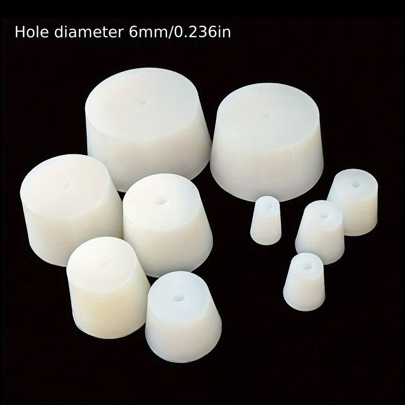 8 Model Silicone Stopper Plug Set For Laboratory Bottle Cap Bucket Hole Size 6Mm - Image 3