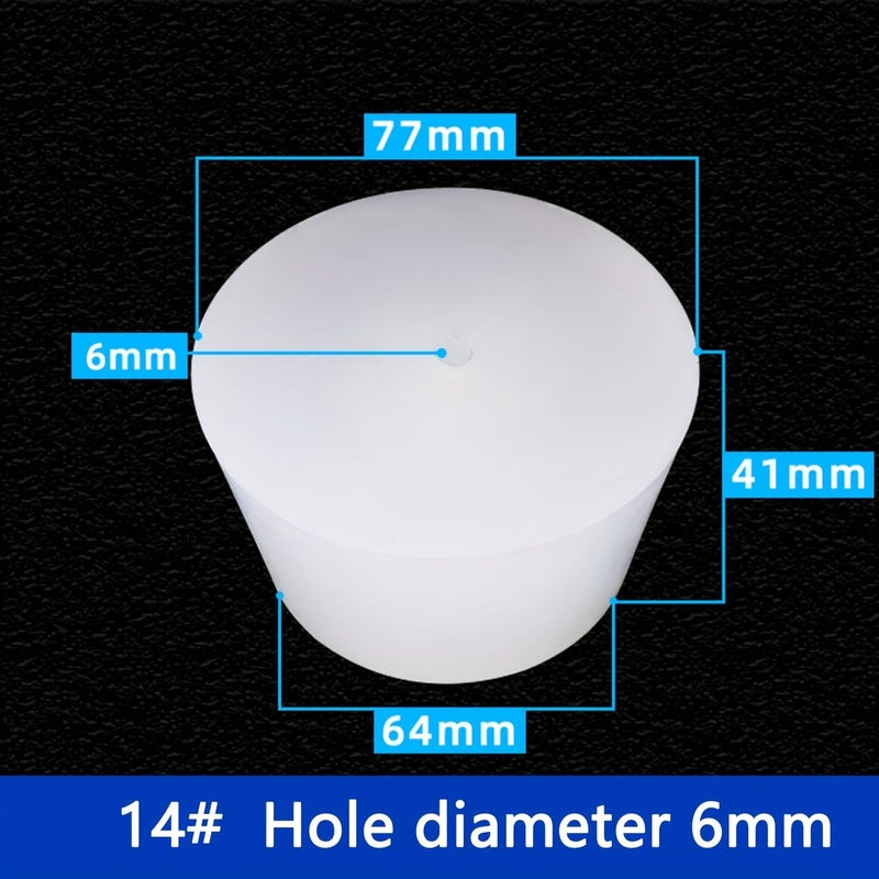 8 Model Silicone Stopper Plug Set For Laboratory Bottle Cap Bucket Hole Size 6Mm - Image 5