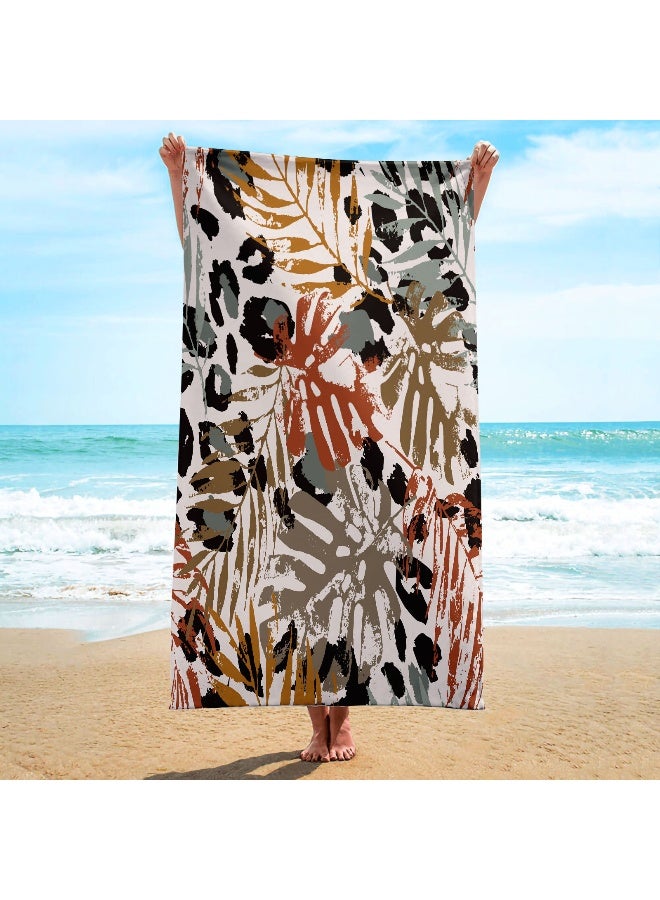 آنا منشفة شاطئ سريعة الجفاف بتقنية 3D من ألياف دقيقة فائقة - Image 3