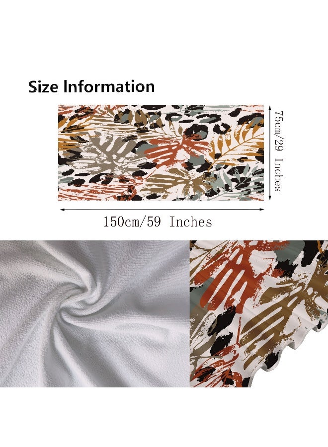 آنا منشفة شاطئ سريعة الجفاف بتقنية 3D من ألياف دقيقة فائقة - Image 2