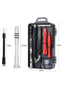 CLUSPEX CLUSPEX 110 in 1 Precision Screw Driver Set for Smartphone Mobile Laptop Tablet Game Console and Household Repair Tool Kit Black  - Image 3
