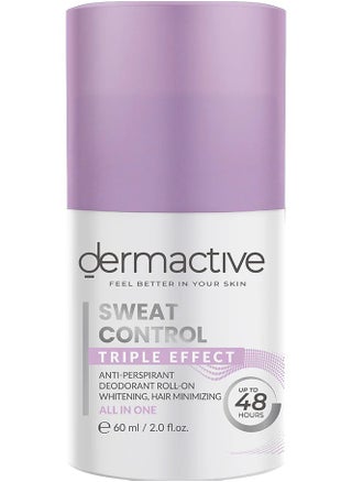 Dermactive Sweat Control Triple Effect Deodorant Roll-On 60 ml - pzsku/ZBC568E3315828135079FZ/45/1741097248/1452f826-c103-4672-a2a9-f77092b86be2