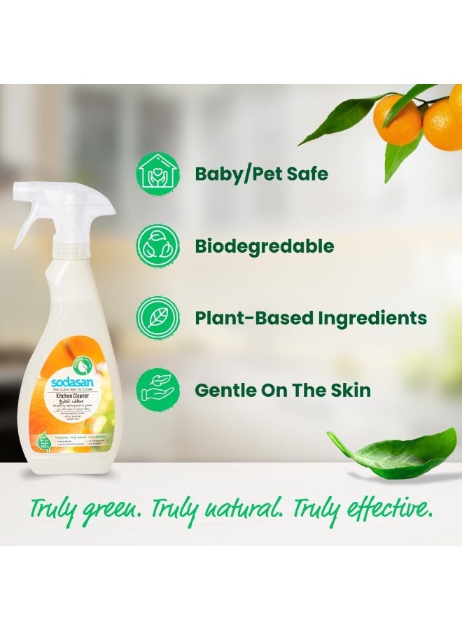 sodasan 100% Natural Kitchen Cleaner 500 ML - Image 3