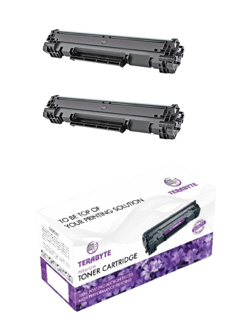 Terabyte خرطوشة حبر أسود 150A لطابعات LaserJet M111 وM141 (عبوة من قطعتين) - Image 1