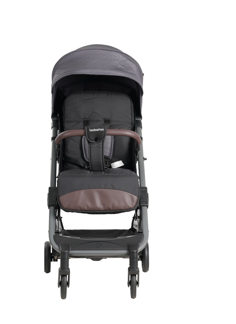 baobaohao - Stroller can be sat or laid down. For newborns aged 0-3 years. Breathable and comfortable. One-click folding baby stroller - Image 1