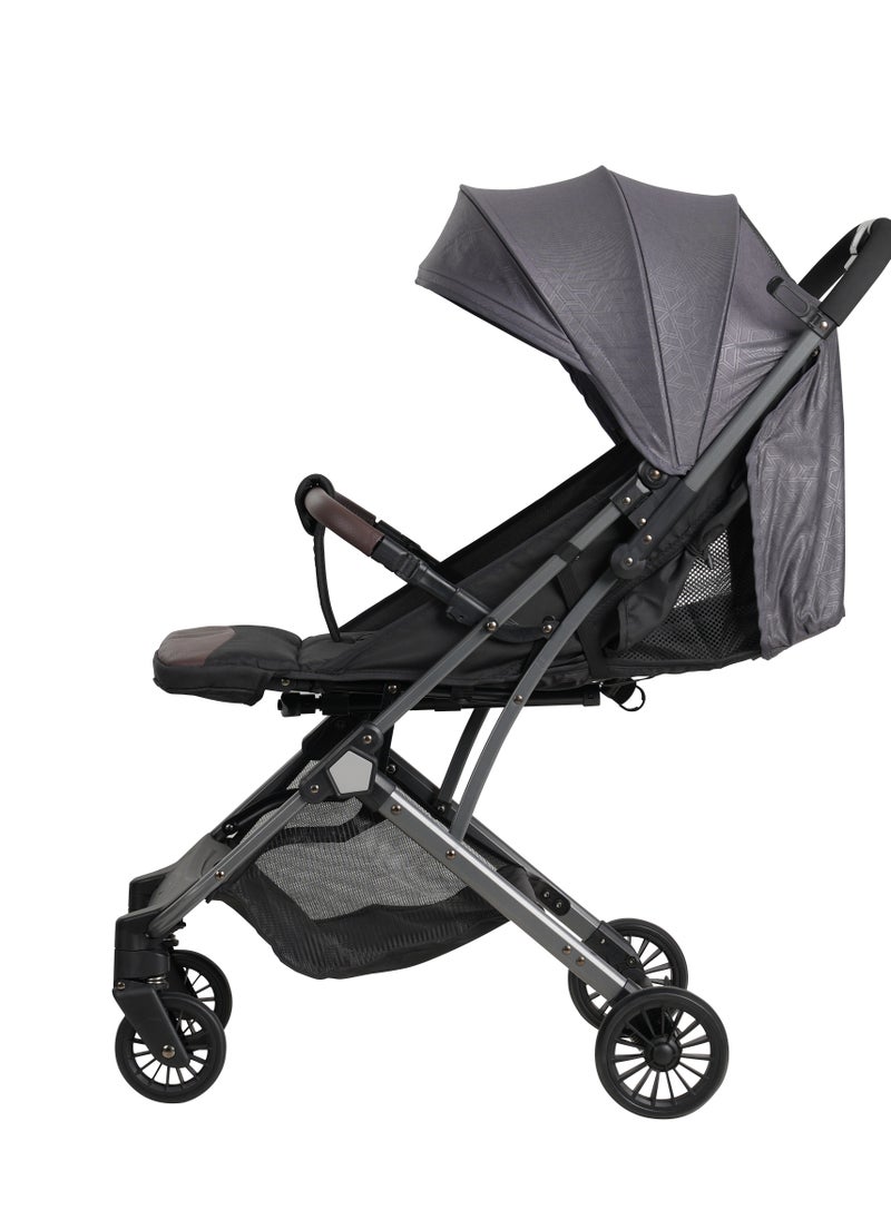 baobaohao - Stroller can be sat or laid down. For newborns aged 0-3 years. Breathable and comfortable. One-click folding baby stroller - Image 1