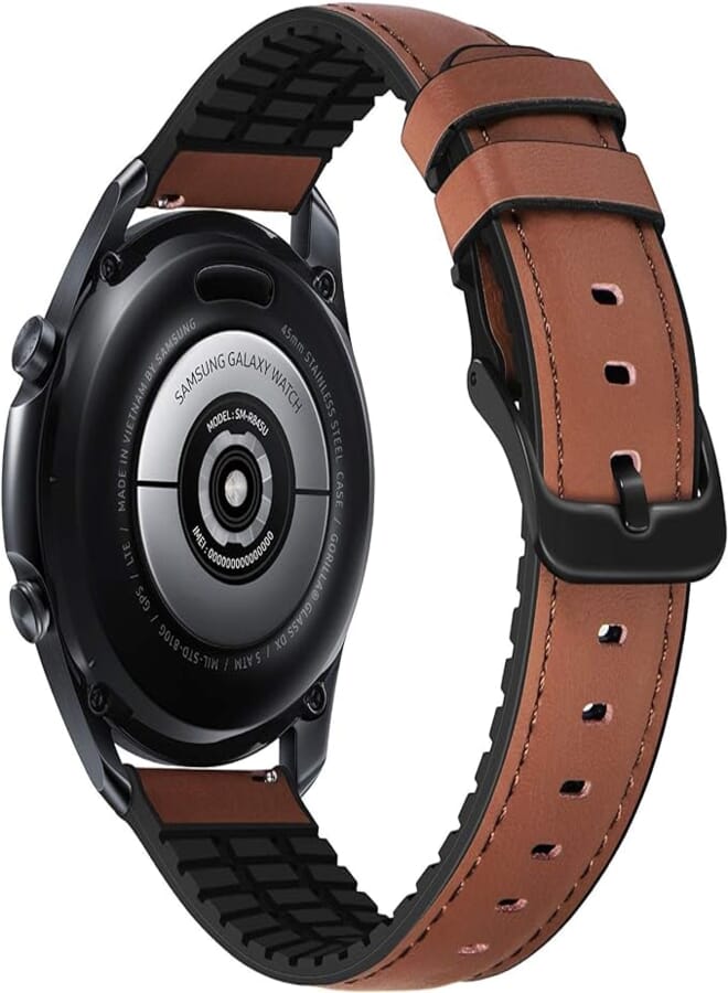 WINGLE لساعة Galaxy Watch 6 Band Classic/Galaxy Watch 5 Band Pro/Samsung Watch 4 Band Classic/Galaxy Watch Bands 47mm 43mm 45mm 44mm 40mm 46mm 42mm للرجال والنساء، حزام رياضي من النايلون المنسوج بدون فجوة من Alpine Loop