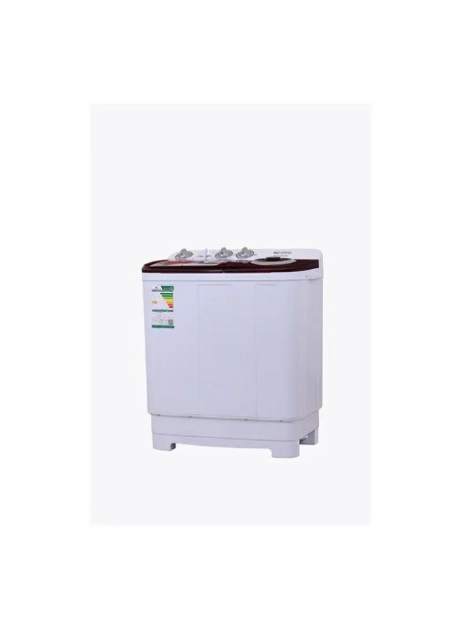 GENERAL SUPREME Washing Machine Twin Tub 5 KG White/Red GSTT50TR - Image 3