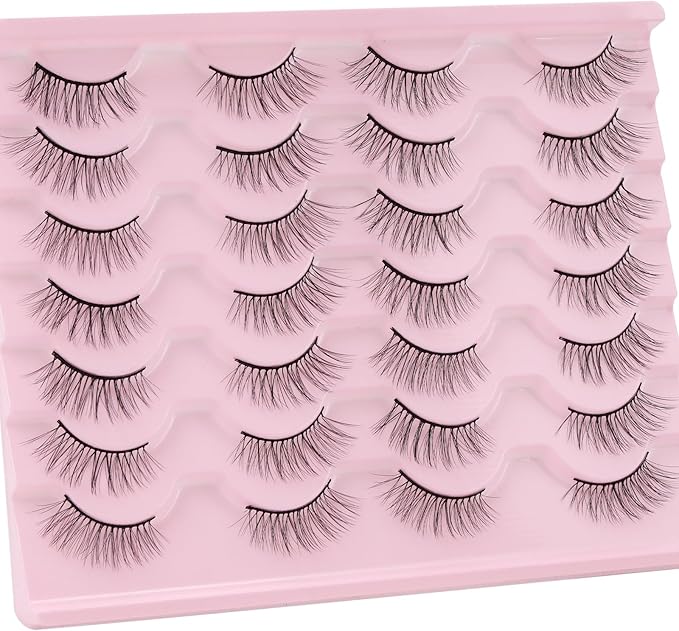 EMEDA 10 أزواج من الرموش الصناعية الطبيعية 3D رموش مزيفة 100 يدوية قصيرة ناعمة قابلة لإعادة الاستخدام رموش شفافة مظهر طبيعي للرموش من EMEDA رموش مزيفة 05 - Image 5