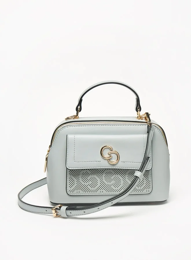 سيليست Women Solid Crossbody Bag with Detachable Strap and Zip Closure