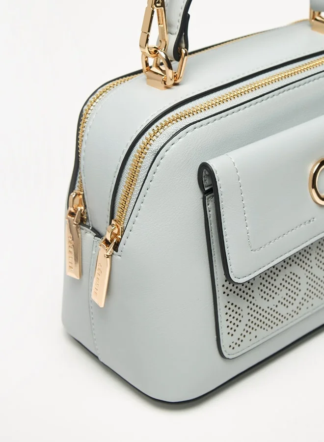 سيليست Women Solid Crossbody Bag with Detachable Strap and Zip Closure