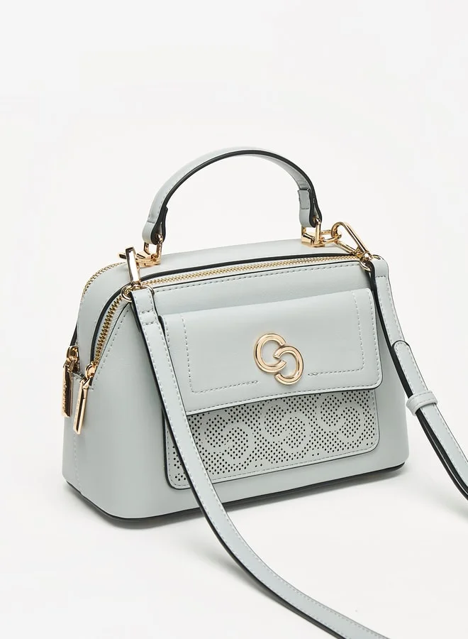 سيليست Women Solid Crossbody Bag with Detachable Strap and Zip Closure