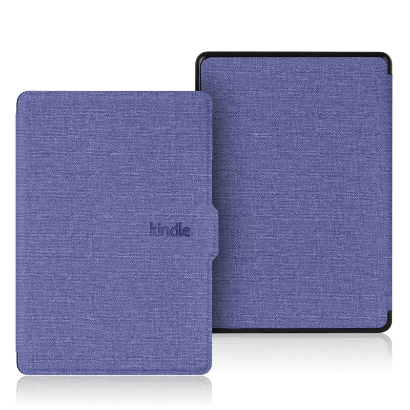 Kindle2024 Protective Case Paperwhite543 Linen Fabric Leather Case Youth Version 558 Protective Case - Image 1
