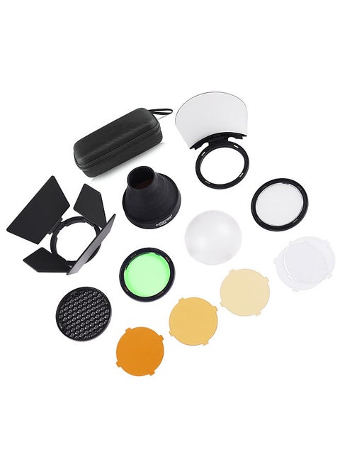 AK-R1 Pocket Flash Light Accessories Kit for Godox H200R/ V1/AD200/AD200pro/AD100PRO Round Flash Head
