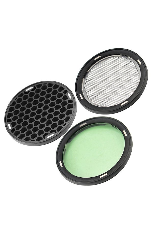 AK-R1 Pocket Flash Light Accessories Kit for Godox H200R/ V1/AD200/AD200pro/AD100PRO Round Flash Head