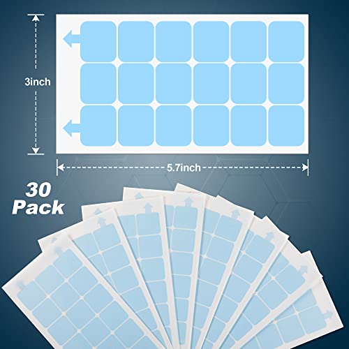 Qualirey 30 Pack Refills Glue Cards Compatible with Dynatrap DT3009 DT3019 DT3039 230093 Sticky Glue Cards for Indoor Plug in Insects Trap - Image 4