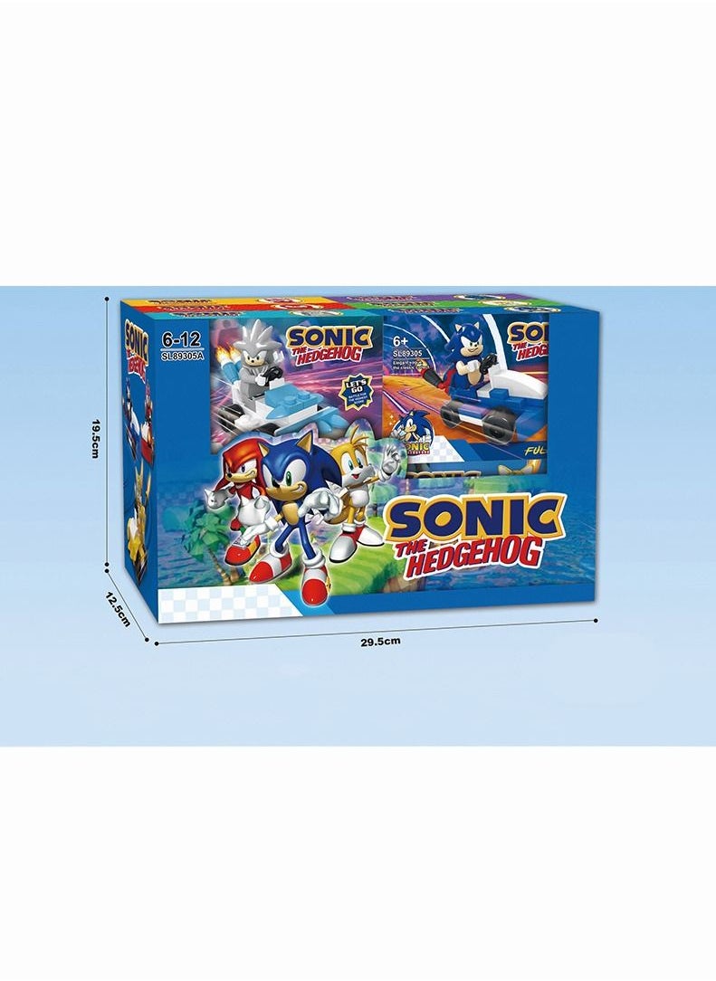 SONIC 6 قطع من ألعاب الدمى للمركبة سونيك أدفانس  - Image 4