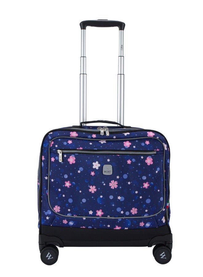Wires 3 Piece Kids School Trolley Bag laptop compartment 8 Wheels With Lunch bag u0026 Pencil Case - Image 2