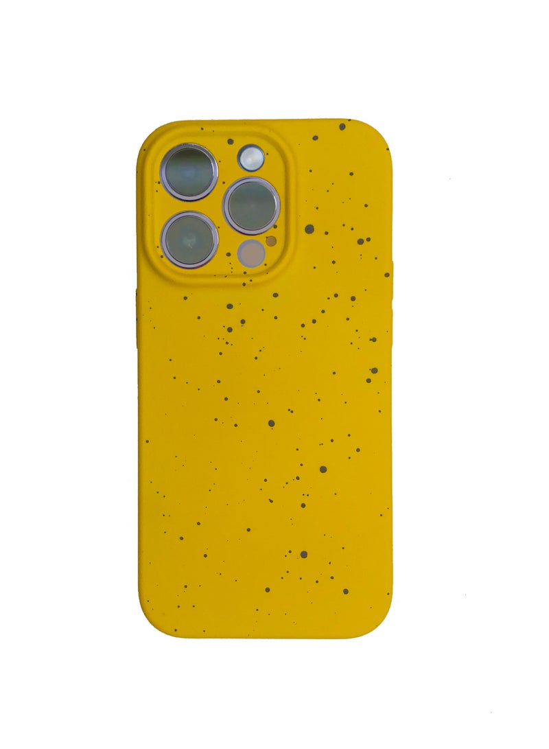 LEEKA iPhone 14 Pro Max 4 Covers Pack for iPhone 14 Pro Max Dotted Design bundle offer Pack Feel Glow Luxury PKK Silicone Case (Multi Colour) - Image 4