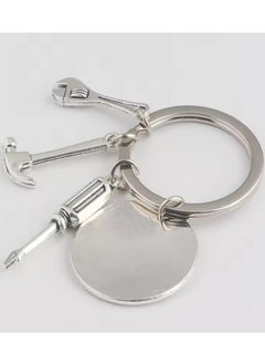 Goolsky Men's Keychain, Jewelry Gift, Key Ring, Pendant, If Dad Can't Fix It, No One Can Hand Tools, Father's Day  - Image 5