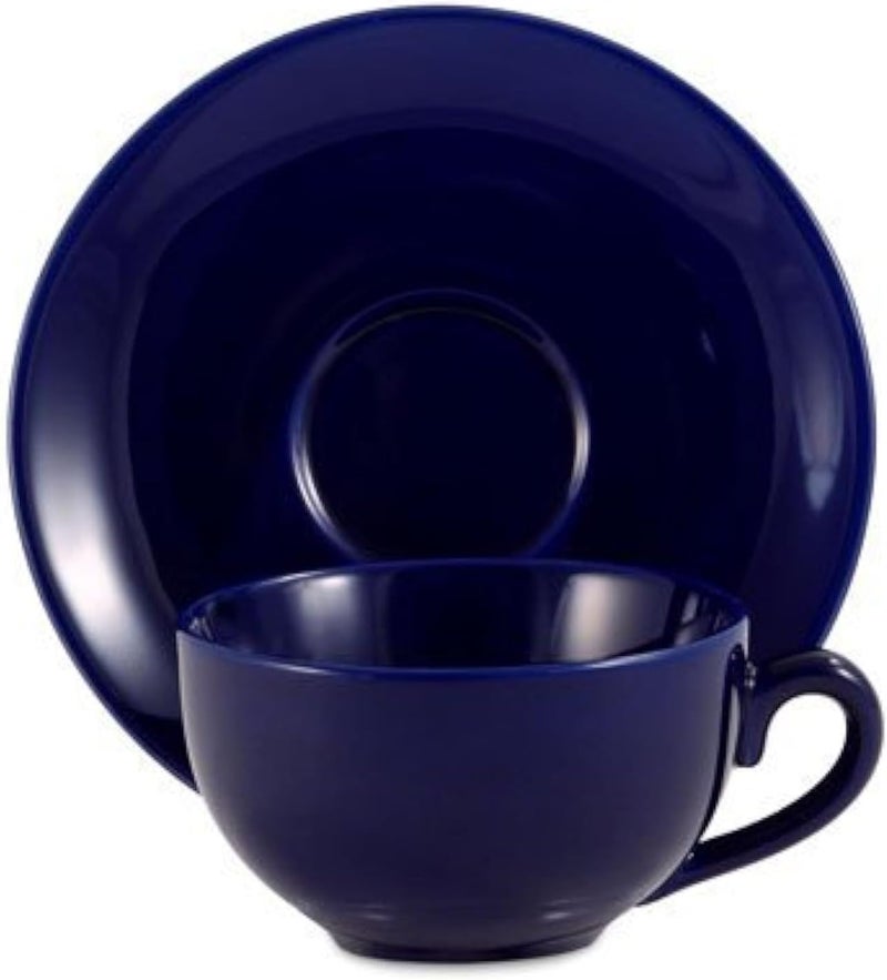 Amsterdam Tea Cup and Saucer - Royal Blue