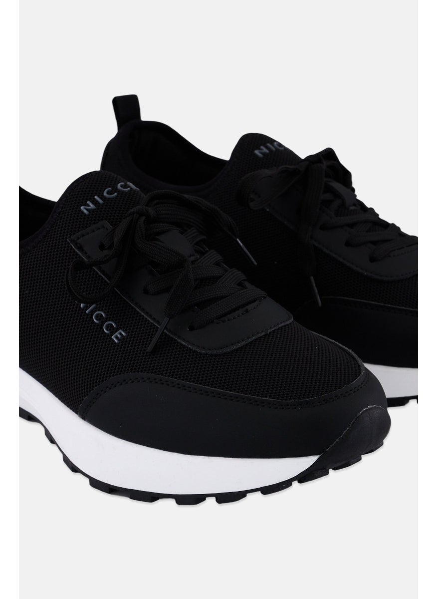 Nicce - Men Tirana Training Lace Up Sport Shoes, Black - Image 1