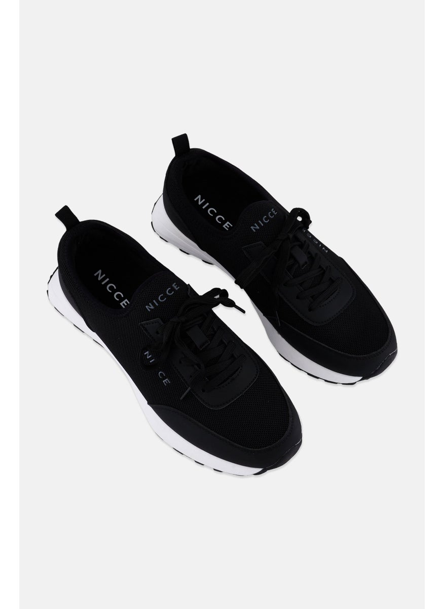 Nicce - Men Tirana Training Lace Up Sport Shoes, Black - Image 1