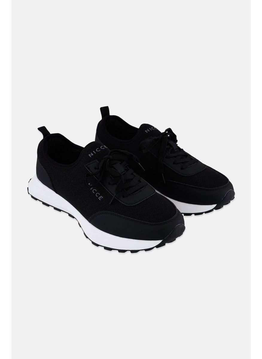 Nicce - Men Tirana Training Lace Up Sport Shoes, Black - Image 1