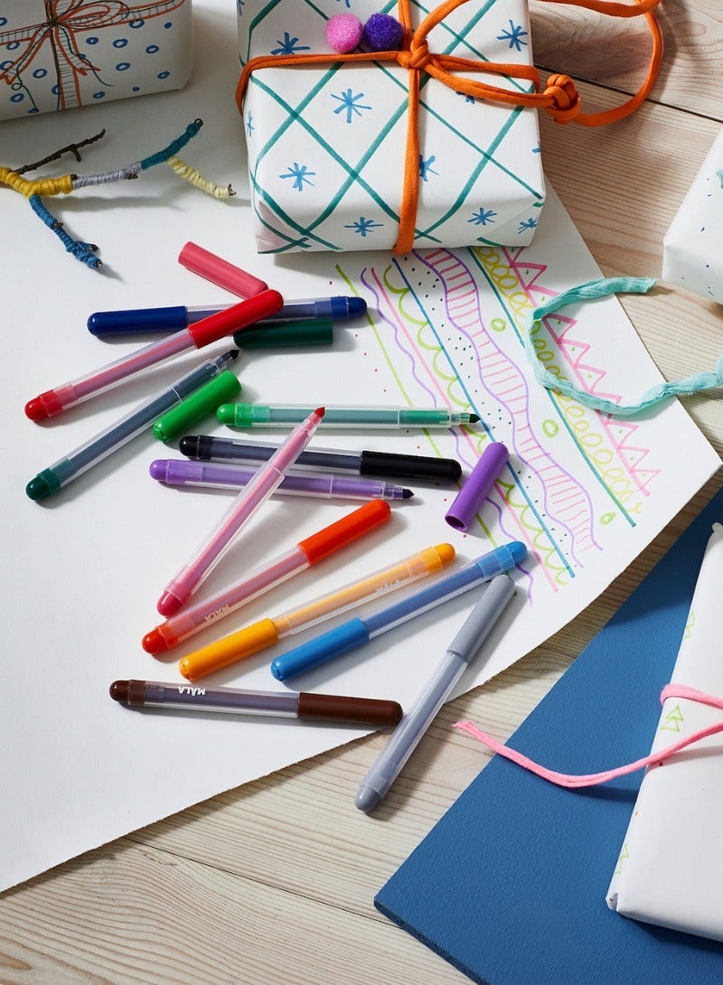 MALA Felt-tip Pen Set, Mixed Colours, 24 pcs - Image 4