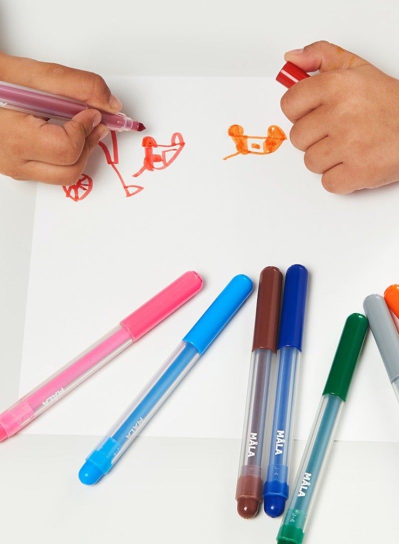 MALA Felt-tip Pen Set, Mixed Colours, 24 pcs - Image 5