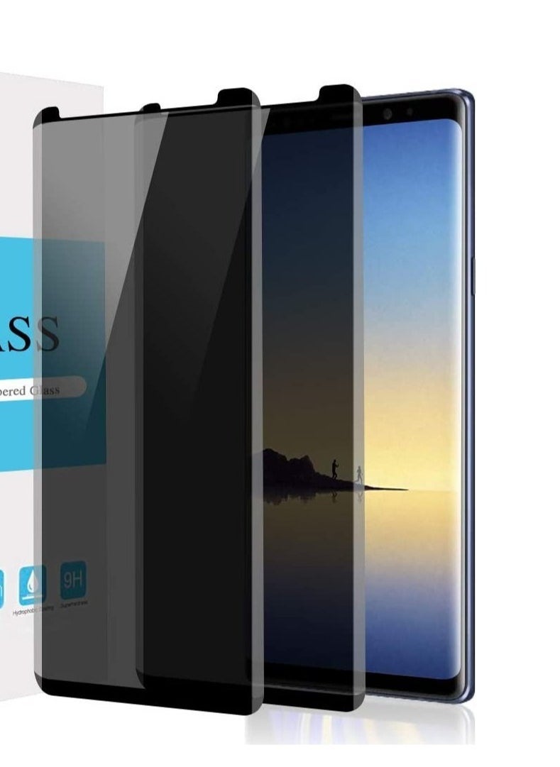 Raxoom (2 Pack)Privacy Screen protector compatible with Samsung Galaxy Note9 Screen Protector Tempered Glass [Anti-Glare][HD Full Coverage][Easy Installation][Scratch Resistant][9H Hardness] - Image 1