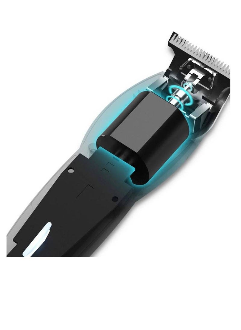 Enchen Humming Bird Electric Hair Clipper – T-Shaped Head, 7100RPM, Low Noise, Type-C Rechargeable, 1500mAh Battery – Black - Image 2