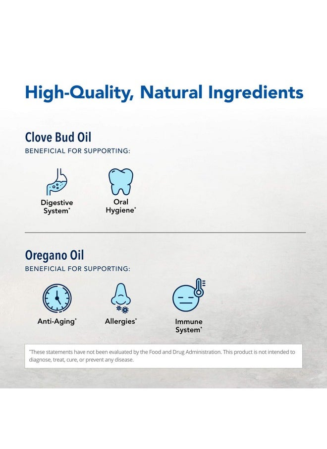 North American Herb & Spice - Oregadent Topical Oil 1 Fl. Oz. Healthy Teeth And Gums Support Oral Health Freshens Breath Oregano Clove And Cinnamon Oil Nongmo 220 Total Servings - Image 1
