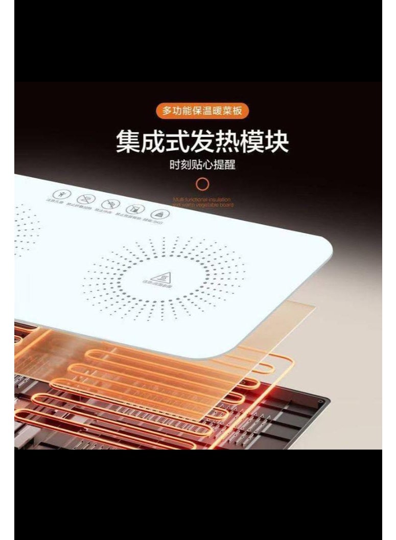 2-in-1 Electric Warmer (Heating Pad and Cutting Board) - Image 3