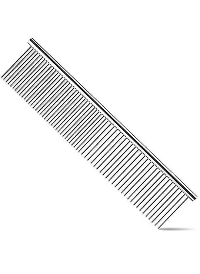 Alexvyan Stainless Steel Grooming Comb for Girl Women Boy Men Human Narrow & Wide Tooth  - Image 2