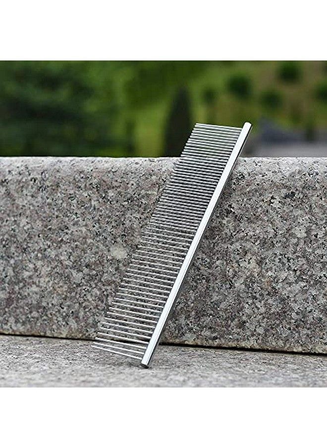 Alexvyan Stainless Steel Grooming Comb for Girl Women Boy Men Human Narrow & Wide Tooth  - Image 4