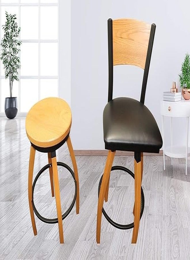 #164BR - حلقة مسند قدم لكرسي بار - نحاس - قطر خارجي 16 3/4 بوصة - بديل أو للتركيب الجديد - صنع في الولايات المتحدة الأمريكية - مصنف رقم 1 - Image 4
