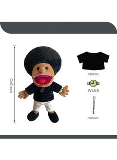 General 1 Pcs Rap singer Lille T Jeffy Feebee Series Puppets Cody Plush Toy 40cm 