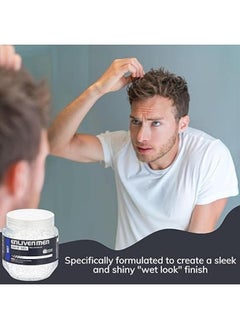 ENLIVEN Wet Hair Gel Pro Vitamin B5 Hold 2, Clear 500ml  - Image 3