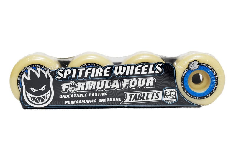 SPITFIRE Spitfire Formula Four 99D Tablet Skateboard Wheels - Set of 4 (55mm)  - Image 1