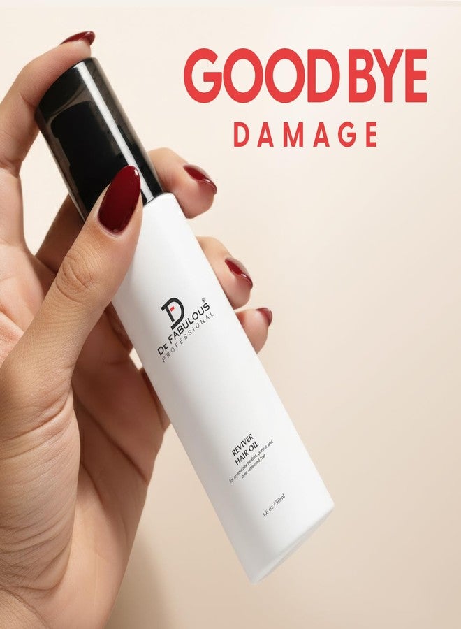 De Fabulous Reviver Hair Oil 50ml | Hair Protection | Hair Sunscreen - Image 4