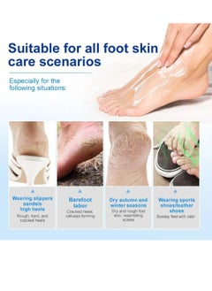 JoyPretty 50g Urea Foot Cream Hand and Foot Cream Lotion 42% Urea Cream with 2% Salicylic Acid Urea Cream for Rough Thick dry and Cracked Skin Moisturizing Repairing Callus Remover  - Image 2
