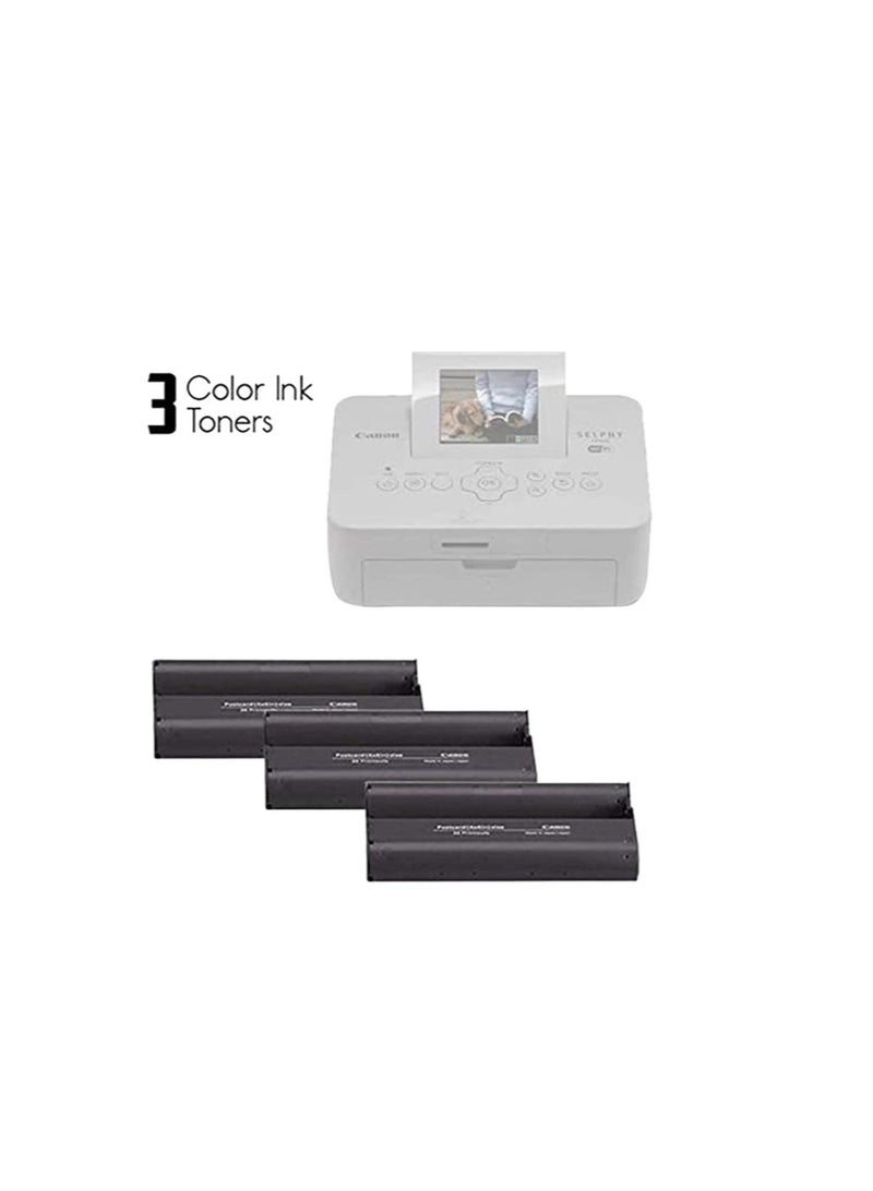 Canon Canon KP-108IN Color Ink Paper Set for Canon Selphy CP910/CP810 Photo Printer, 108 Sheets, White - Image 3