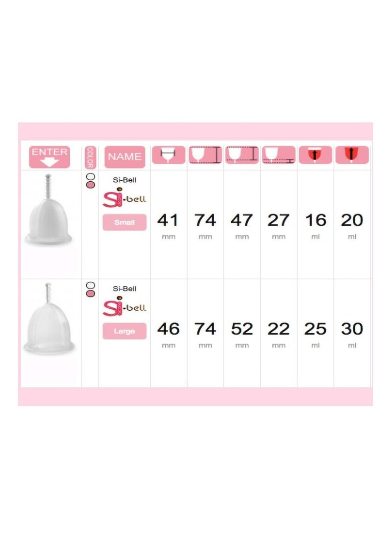 2 in 1 Women's Menstrual Cup Offer