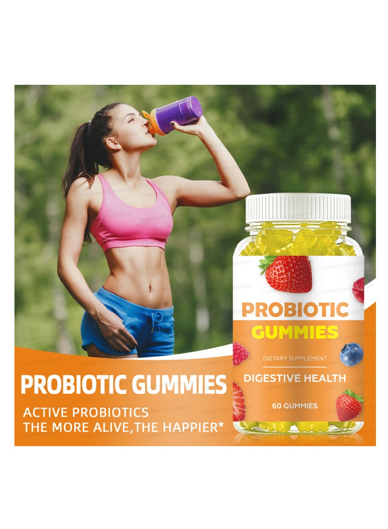 Sweets Probiotic Gummies| Digestion & Metabolism | Probiotics, Prebiotics, Botanicals & Vitamins - 60 Gummies - Image 4