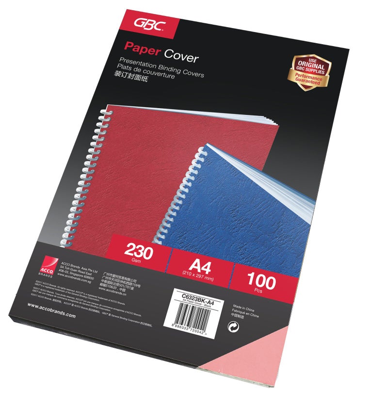 GBC Ibicover Binding Cover 63 Series 230GSM A4 Pink (Pack of 100) - Image 5