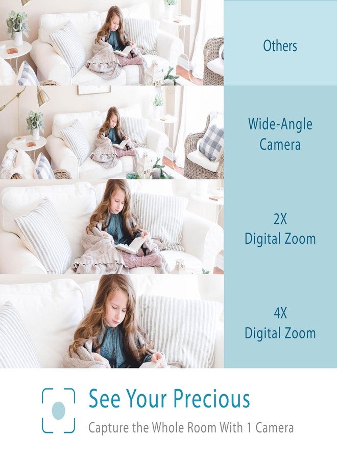 Moonybaby QuadView 30 & 40 Add-on Camera, Only for Handheld Monitor's S/N Number Start with 12 - Image 5