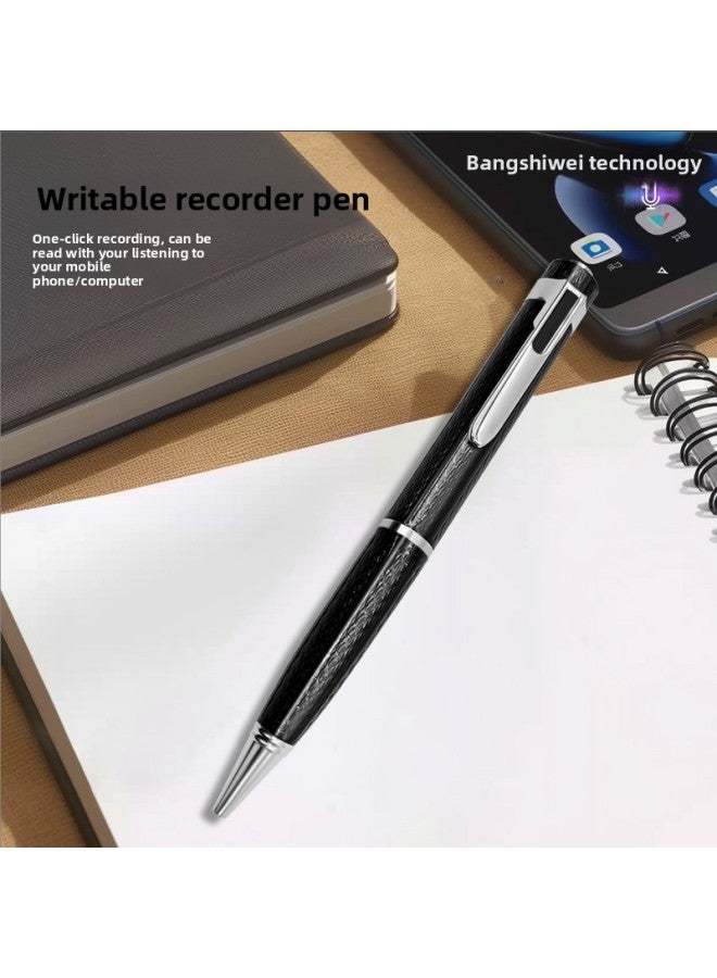 مبيعات مباشرة، مسجل قابل للكتابة سعة 32 جيجابايت، تسجيل عالي الدقة بنقرة واحدة، مسجل متعدد الوظائف ذكي للتحكم الصوتي، اللون: فضي، السعة: 32 جيجابايت - Image 1