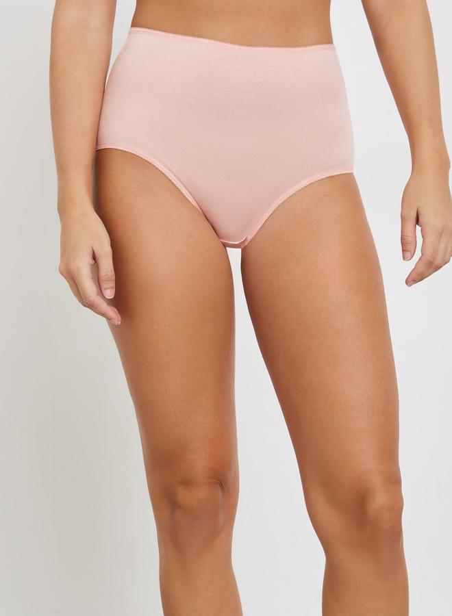 Styli Pack of 5 - Cotton Solid Full Briefs - Image 4